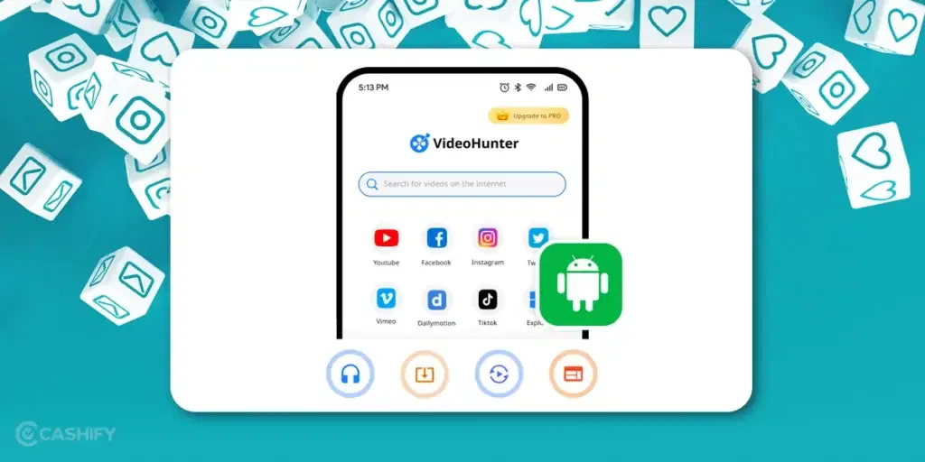 VideoHunter for Android - facebook video downloader apps