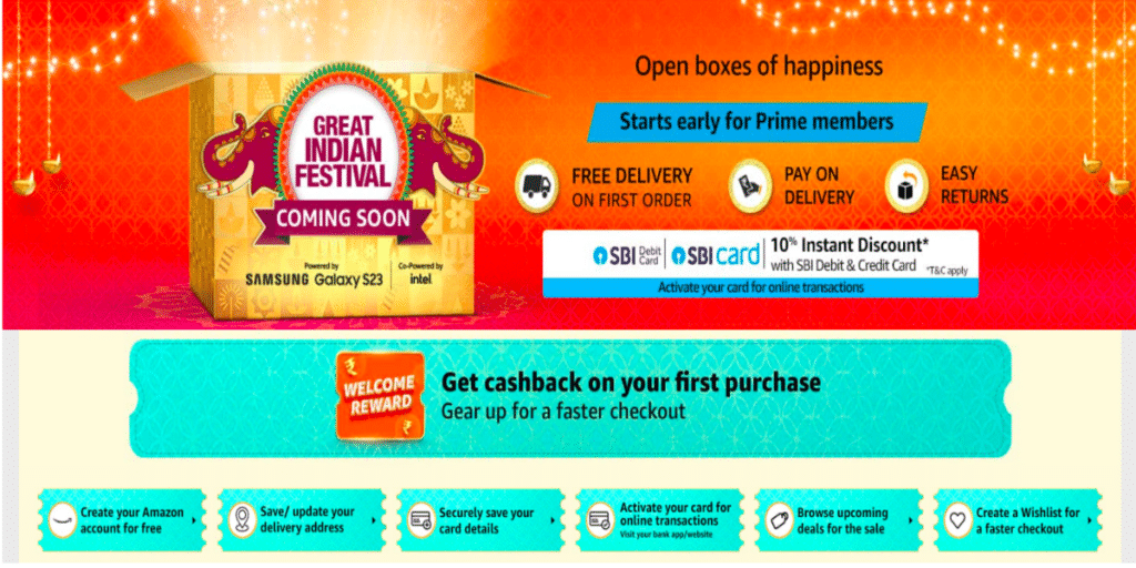 Amazon Great Indian Festival Offers
