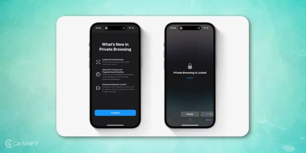 Private Browsing iOS 16 Vs iOS 17