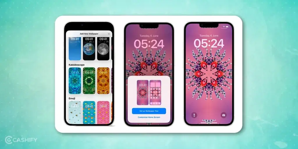 iOS 16 Vs iOS 17 New wallpapers