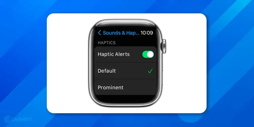haptic alert on apple watch
