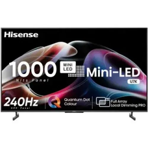 Hisense 85U7K 85 inch (215 cm) Mini LED 4K Front