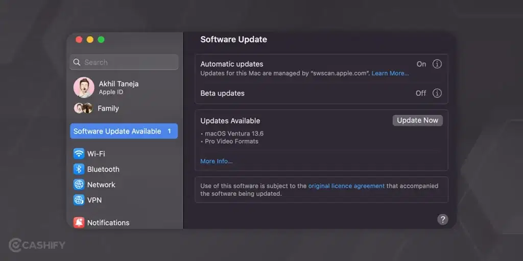 Update Your macOS