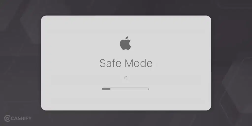 reboot into safemode on macOS