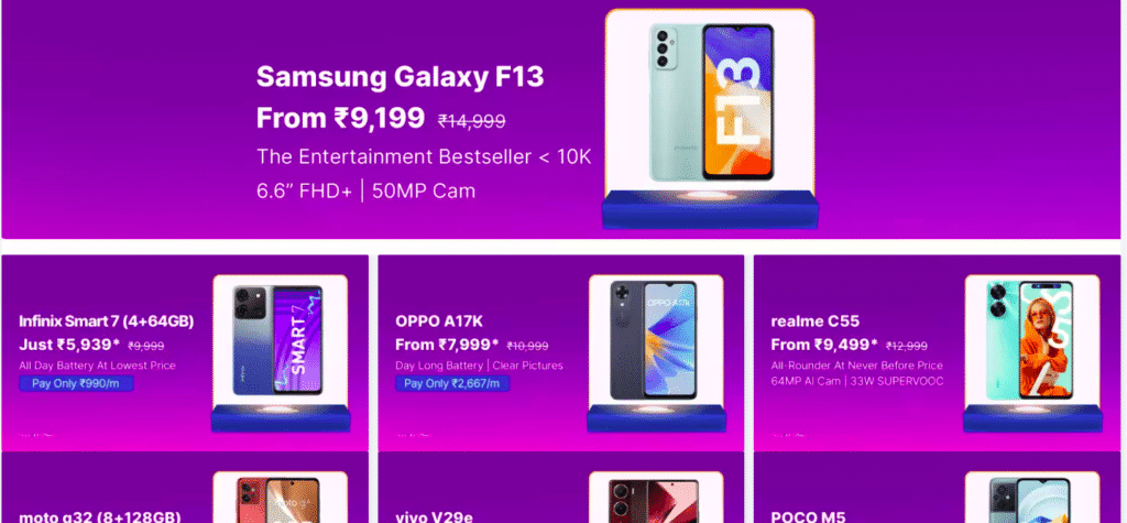 Flipkart Big Billion Days Sale Prices Live