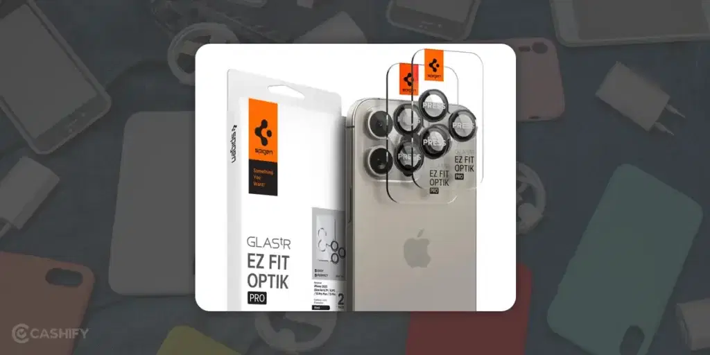 Spigen EZ Fit Optik Pro Tempered Glass Camera Lens Protector Guard