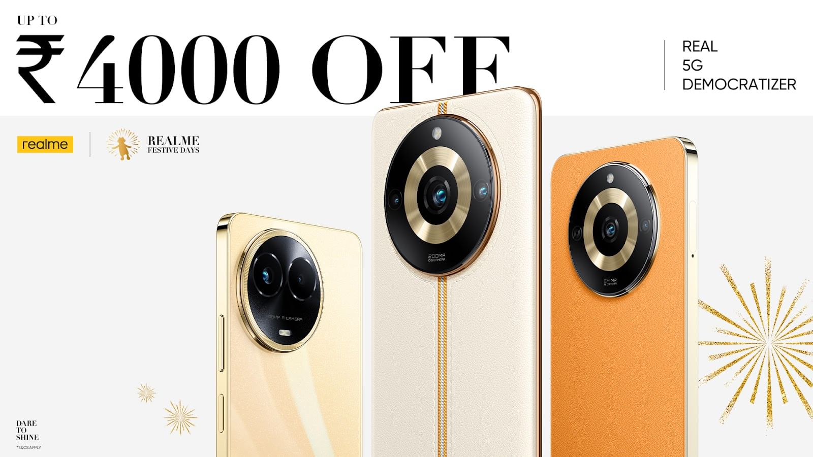 Realme Festive Days Sale: Grab Offers On Various Realme Mobile Phones