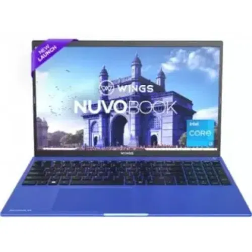 Wings Nuvobook S1 Core i3 11th Gen 8 GB 256 GB SSD Windows 11 Front