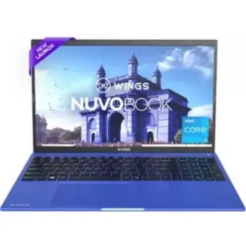 Wings Nuvobook S2 Core i3 11th Gen 8 GB 512 GB SSD Windows 11 Front