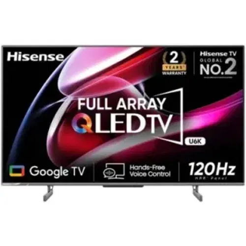 Hisense 65U6K 65 inch (165 cm) QLED 4K Front