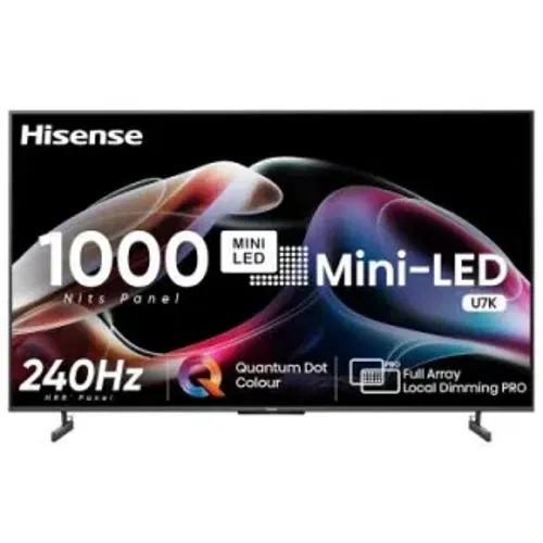 Hisense 65U7K 65 inch (165 cm) Mini LED 4K Front