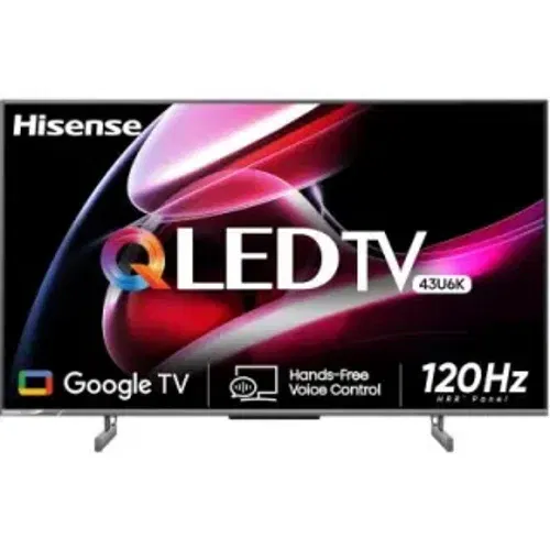 Hisense 43U6K 43 inch (109 cm) QLED 4K Front
