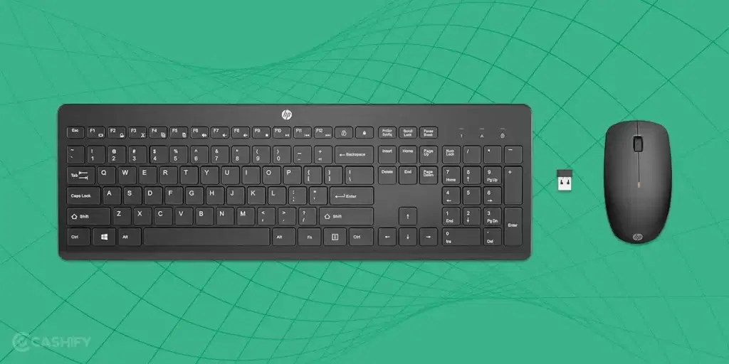 HP 230 wireless black keyboard - laptop keyboard