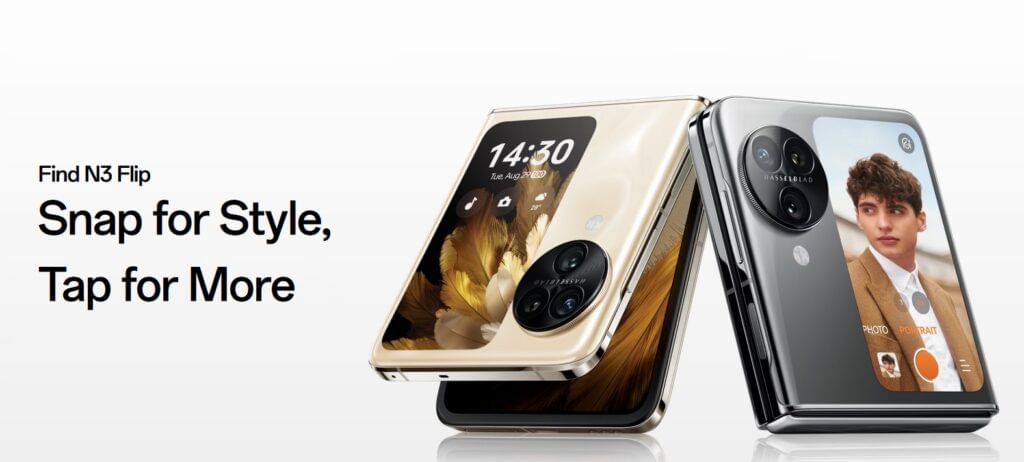 Oppo Find N3 Flip Listed on Flipkart