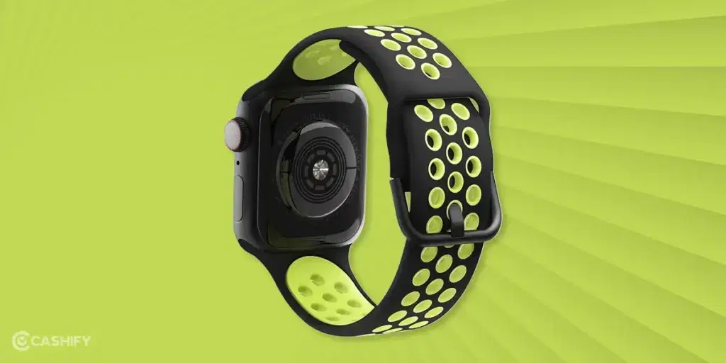 Daily Objects Black- Lime Sports Silicone Apple WatchBand