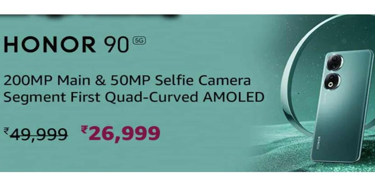 Honor 90 5G deal on Amazon Great Indian Festival Sale