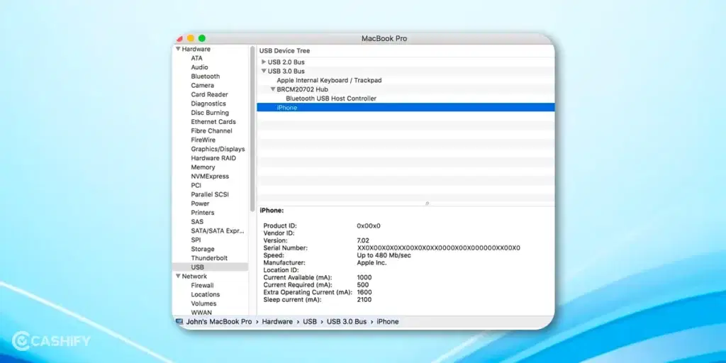fix Macbook Not Detecting iPhone issue