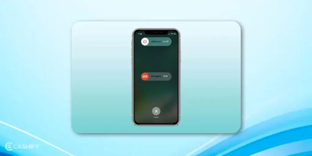 Restart your iPhone