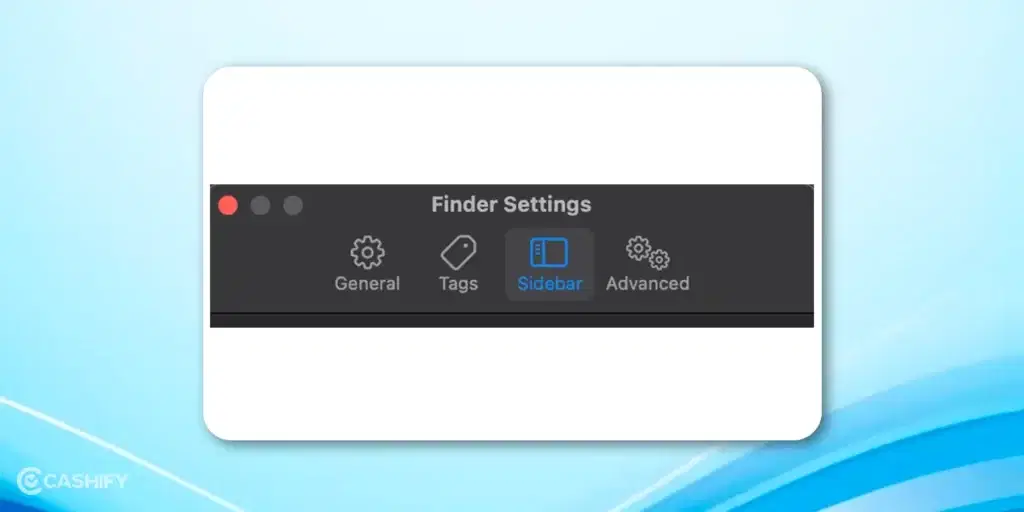 MacOS Sidebar