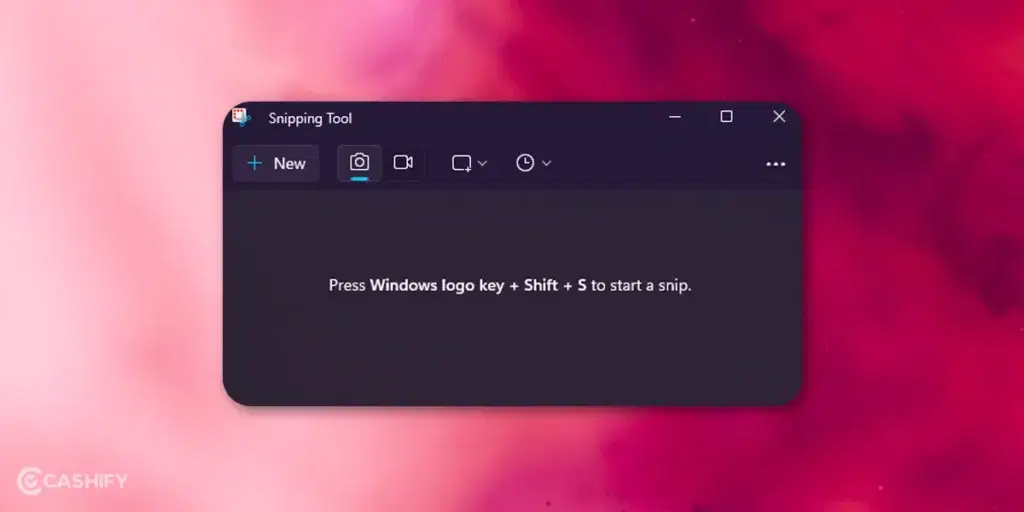 Save Images As WebP In Chrome using Screenshot tool