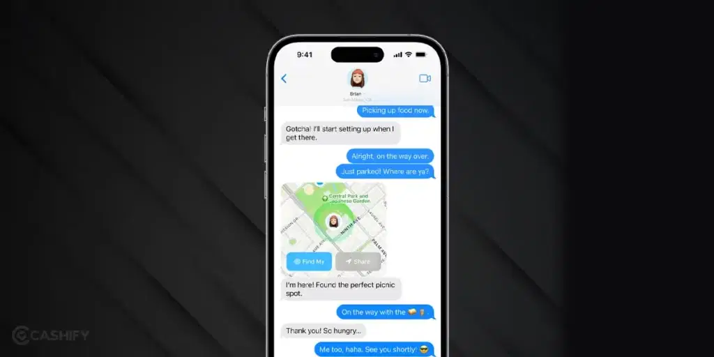 how to use check in on iphone