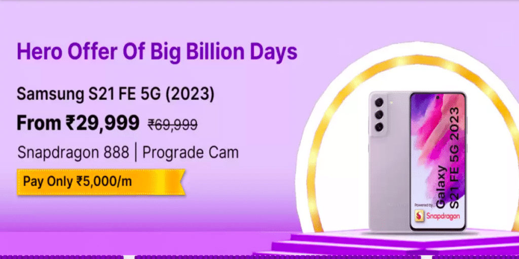 Samsung Galaxy S21 FE 5G (2023) available at just Rs.29,999