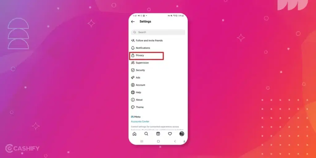 hide online in Instagram - step-4