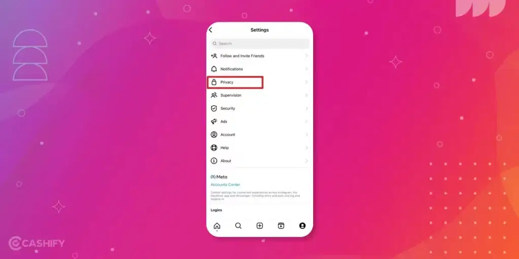 Steps to Hide Online In Instagram Using iPhone - step -4