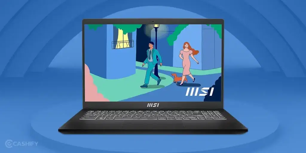 MSI Modern 15 - best laptops under 60000