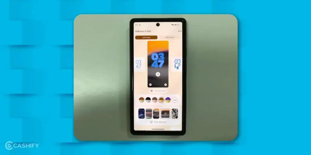 Android 14 update new clocks