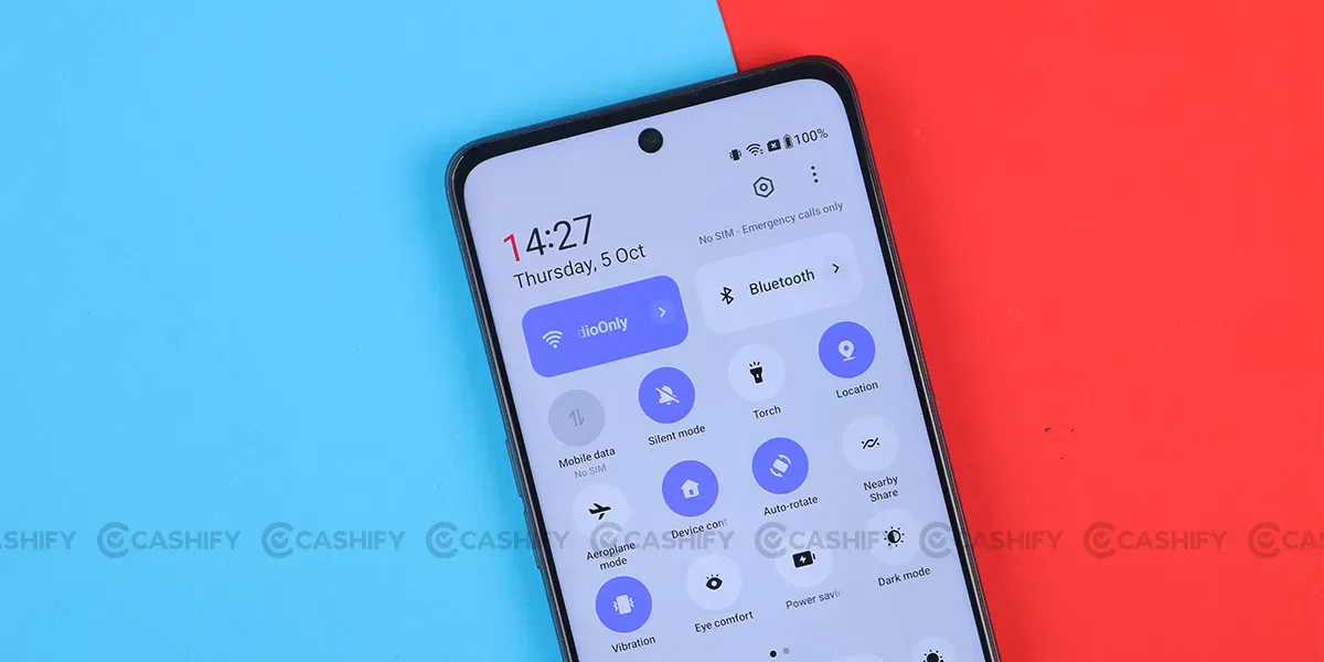 OnePlus Nord CE 3 Lite Quick Settings