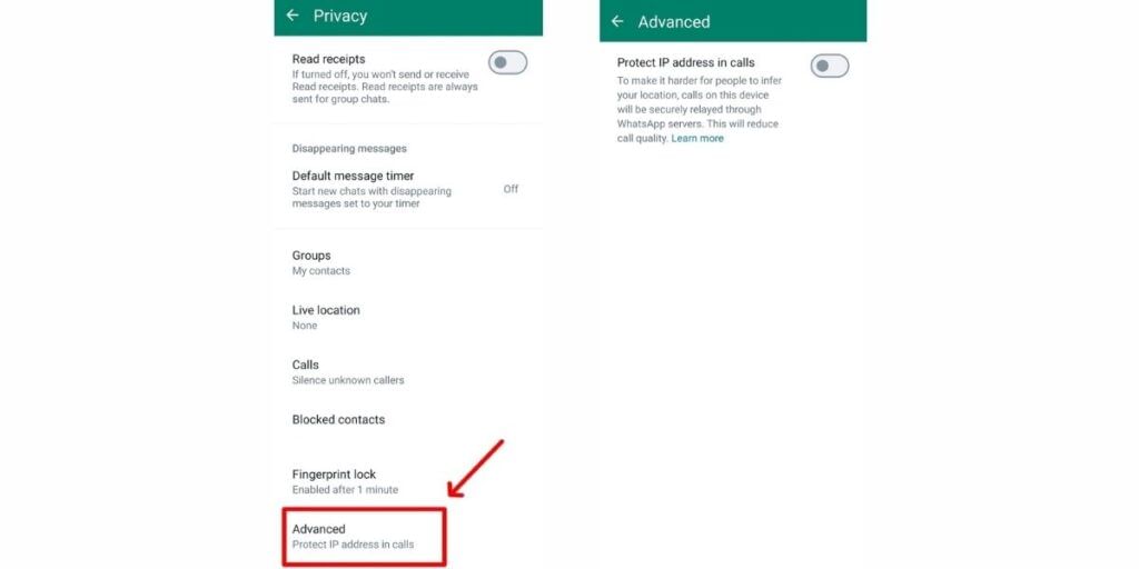 How To Enable Protect IP Address In WhatsApp Call Feature