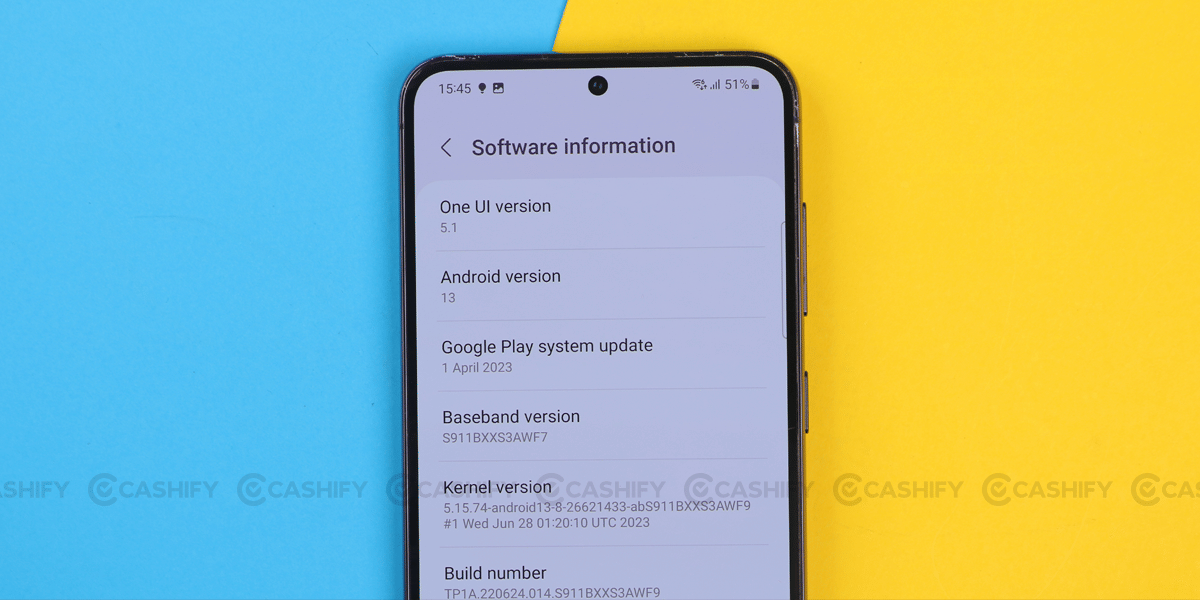 Samsung Galaxy S23 Software
