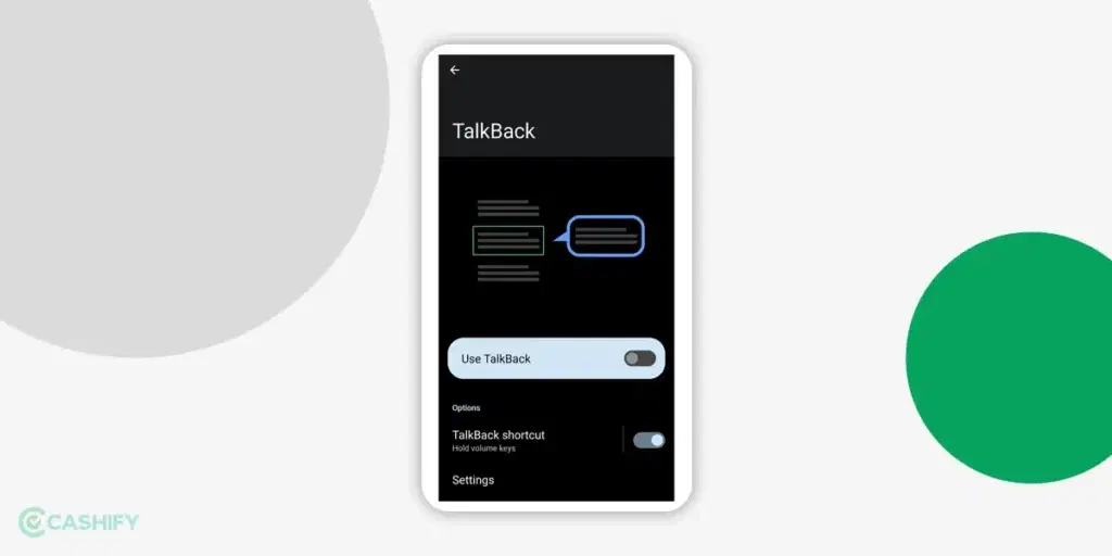 speech service by google talkback