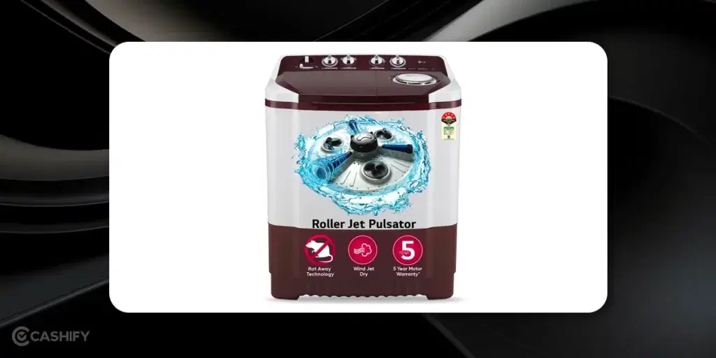 LG P7020NGAZ 7 Kg Semi Automatic Top Load - best LG washing machines