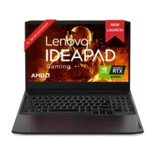 Lenovo Ideapad Gaming 3 82K20289IN AMD Quad Core Ryzen 5 8 GB 512 GB SSD Windows 11 4 GB Front