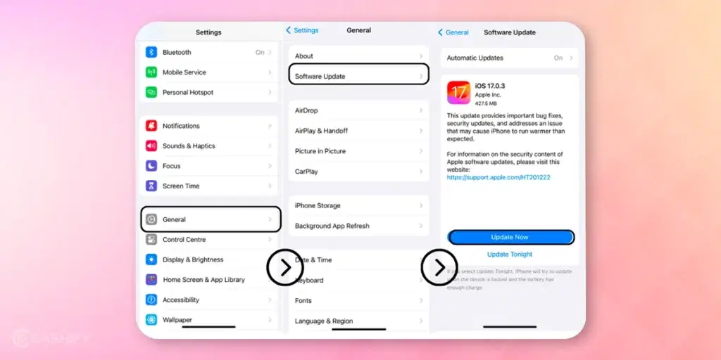 Upgrade to the Latest iOS Version