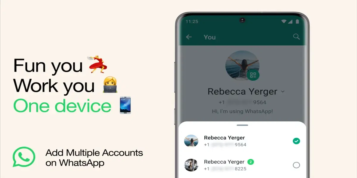 Use Two WhatsApp Accounts On One Phone With This New Feature!
