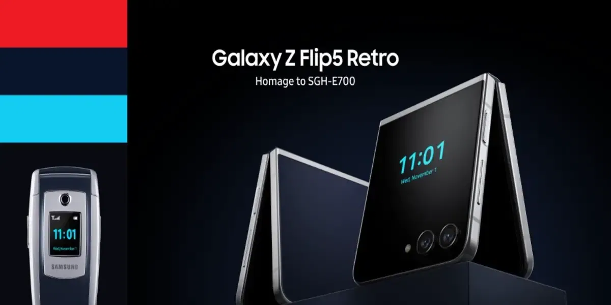 Samsung Unveils Galaxy Z Flip 5 Retro As A Tribute To This Phone
