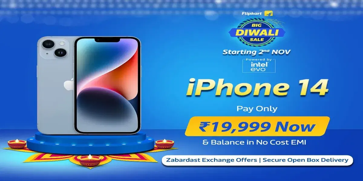 Get iPhone 14 For This Amazing Price During  Flipkart Diwali Sale