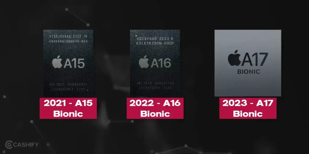 iPhone's processor journey - 2021-2023