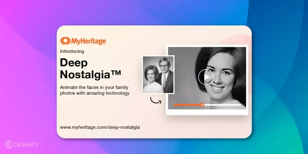 My Heritage - Free Deepfake Website