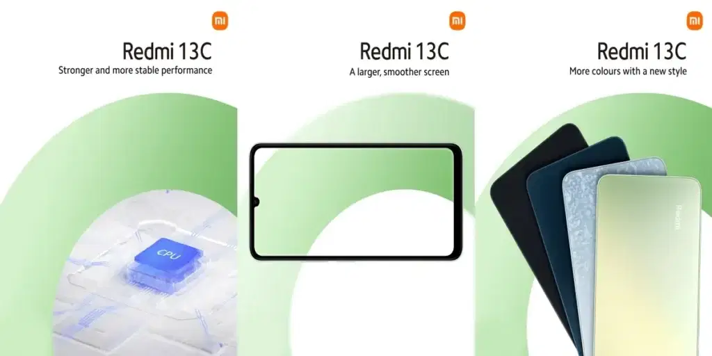 Redmi 13C Colours And Design Revealed