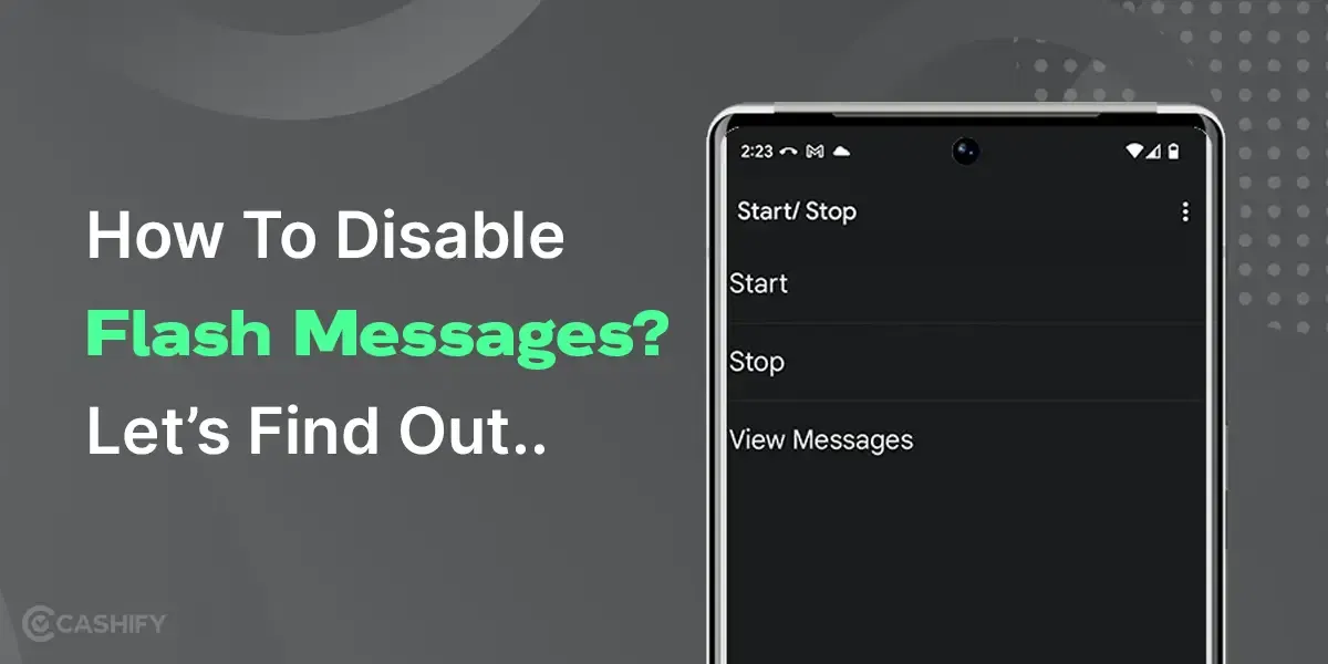 How To Disable Flash Messages? Let’s Find Out..