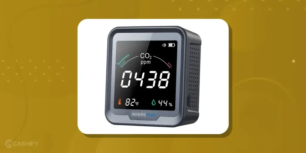 INKBIRDPLUS 6-in-1 Indoor Air Quality Monitor: Minimise Pollution At Home & Offices