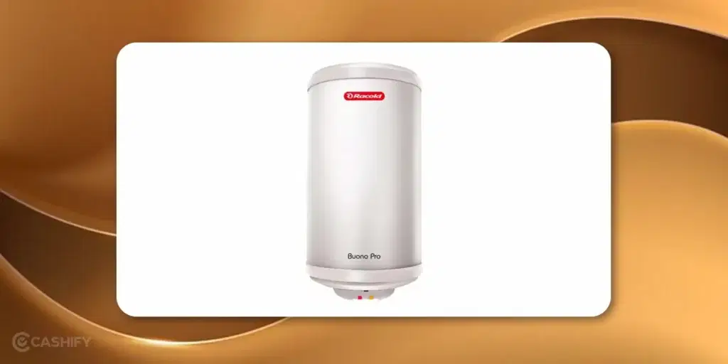 Racold 10 L Storage Water Geyser (Buono Pro 10V 2KW WH)