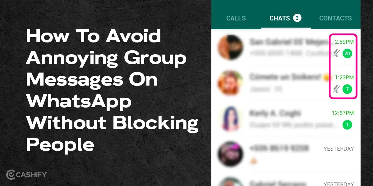 How To Avoid Annoying Group Messages On WhatsApp Without Blocking People