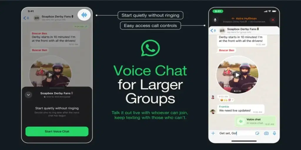WhatsApp Introduces New Voice Chat Feature