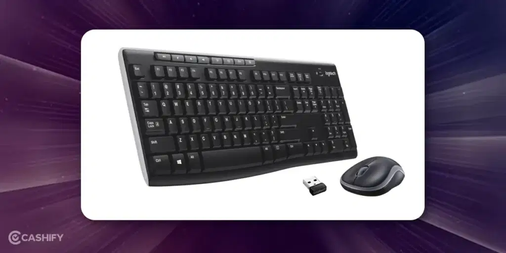 Logitech Wireless mk270 Wireless USB Keyboard and Mouse Set