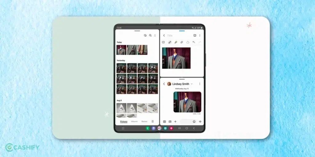 Foldable Phone Tips- Multi tasking on foldable smartphone